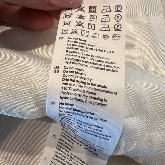 Iska Cropped Blazer & Iskame Wide Leg Pants ( SIZE 34 US2 SET) - Picture 6 of 14